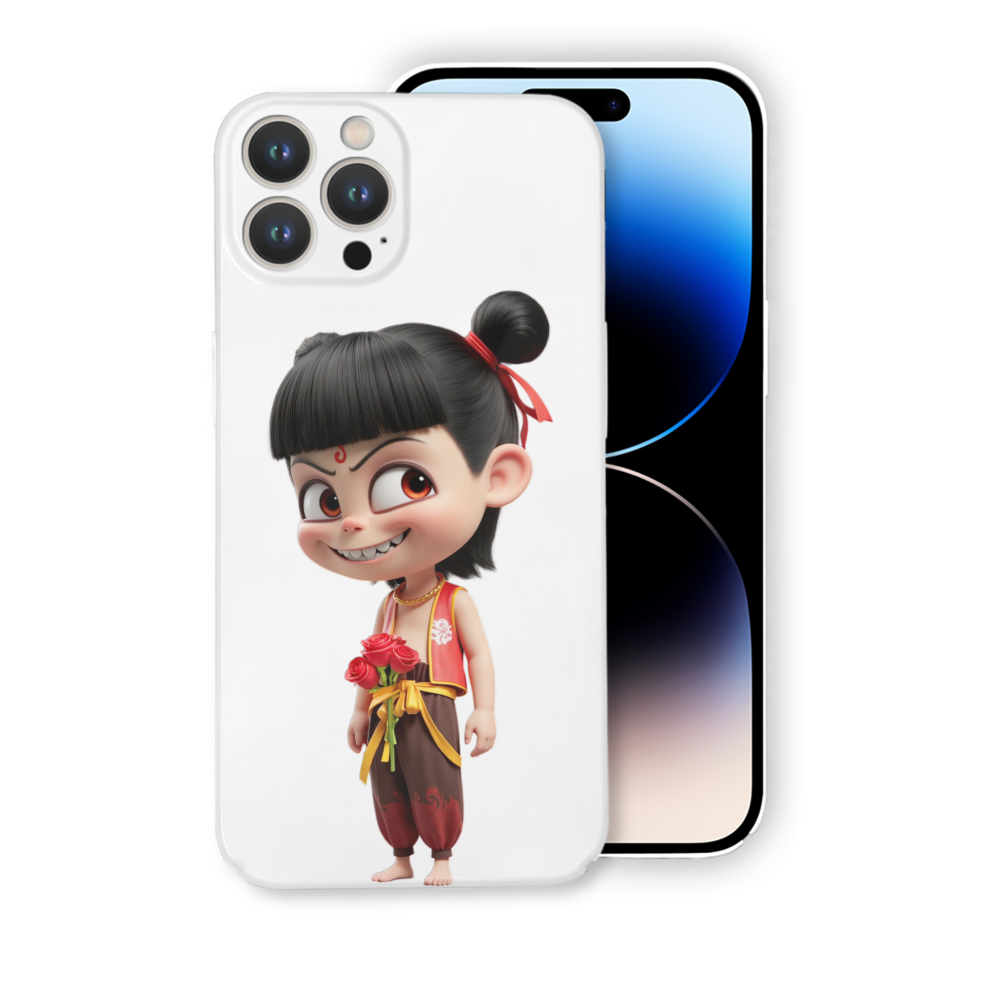 （画像用） Ne Zha 2 ナタ 魔童の大暴れ 【iPhone 14シリーズ対応】ハードケース